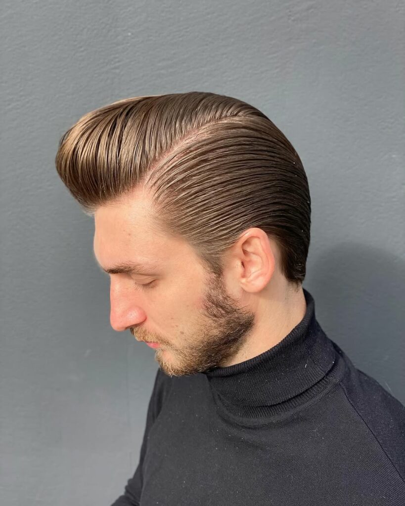 Classic Pompadour Style