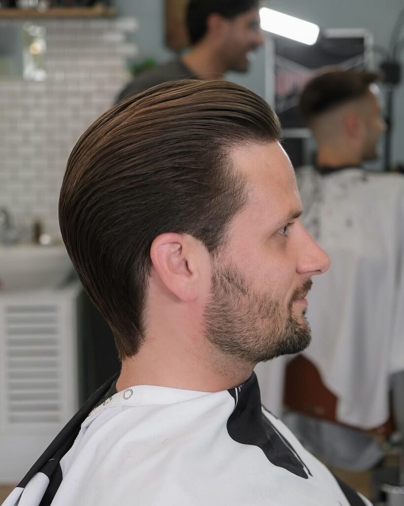Slicked Back Hairstyle for Men