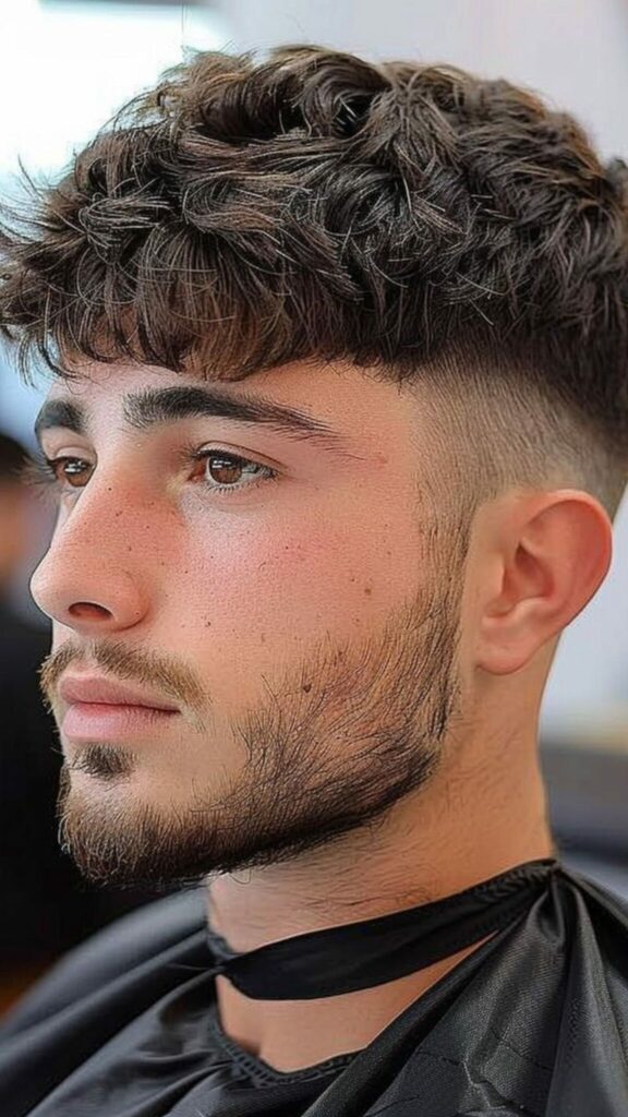 Textured Crop Hairstyle Men